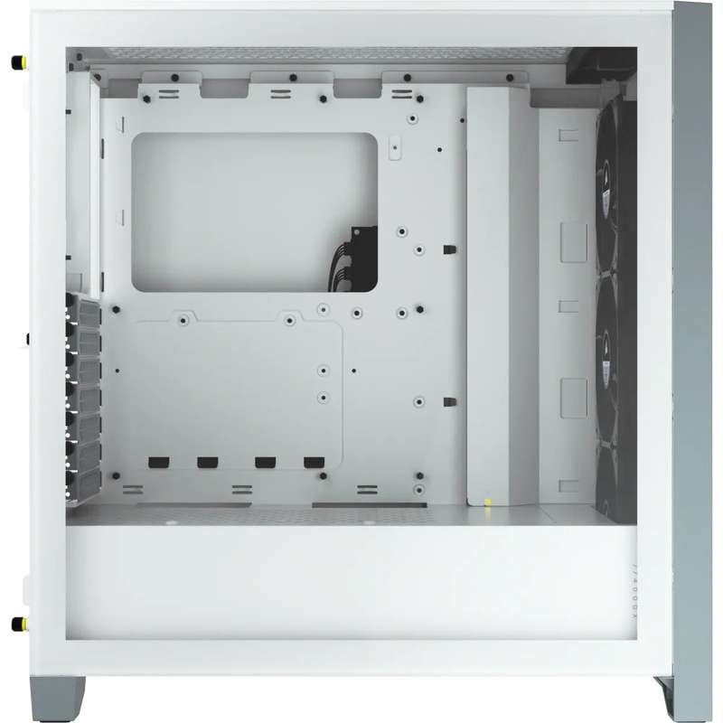 Corsair iCUE 4000X RGB Tempered Glass Mid-Tower ATX Case White