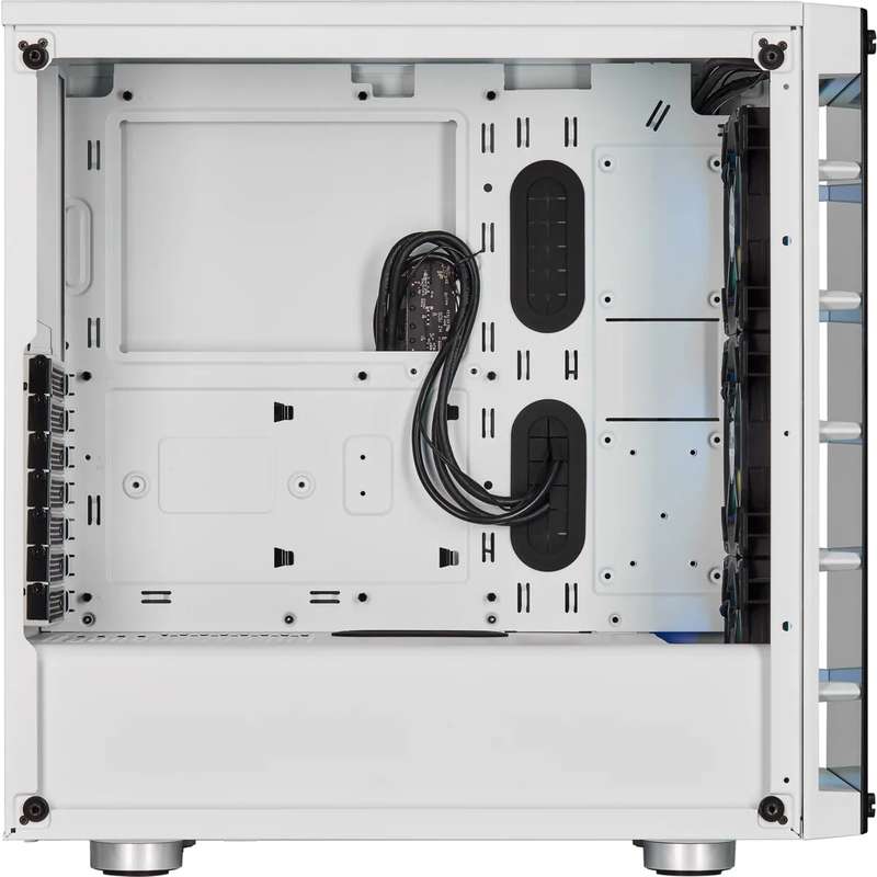 Corsair iCUE 465X RGB Mid-Tower ATX Smart Case White