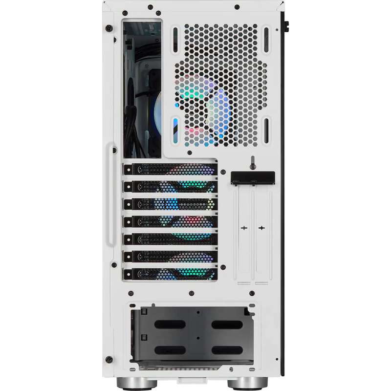 Corsair iCUE 465X RGB Mid-Tower ATX Smart Case White