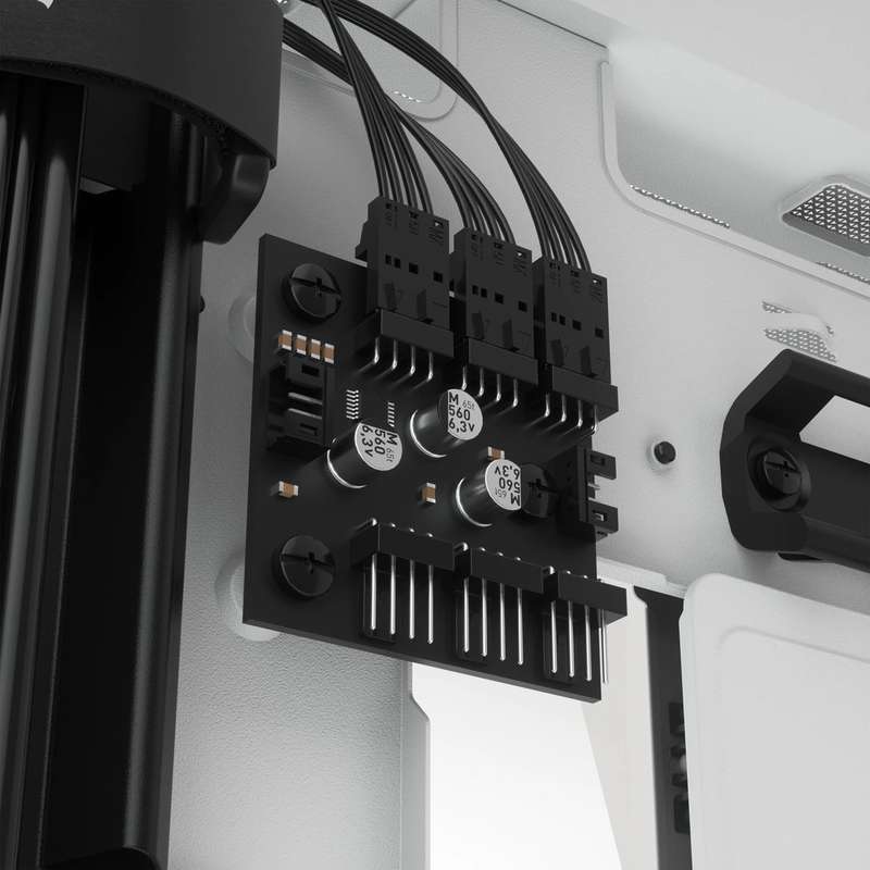 Corsair iCUE 5000X RGB Tempered Glass Mid-Tower ATX PC Smart Case White