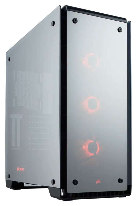 Corsair Crystal 570X RGB Mirror Black Tempered Glass Premium ATX Mid-Tower Case