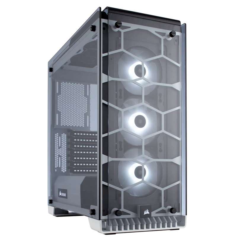 Corsair Crystal Series 570X RGB ATX Mid-Tower Case White