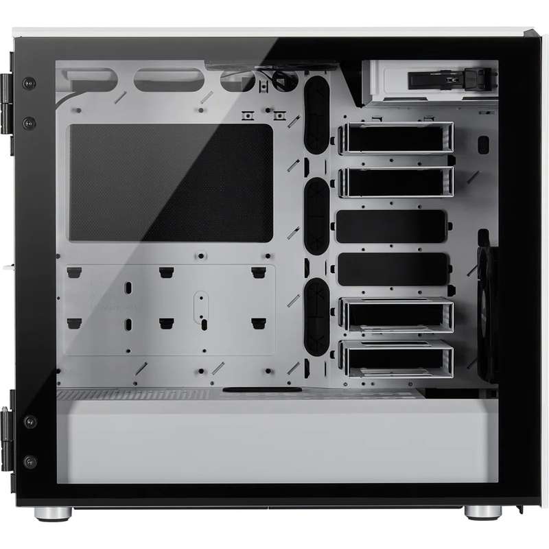 Corsair Carbide Series 678C Low Noise Tempered Glass ATX Case White