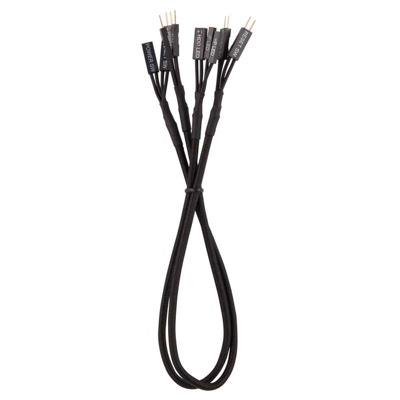Corsair Premium Sleeved Front Panel Extension Kit 30cm Black