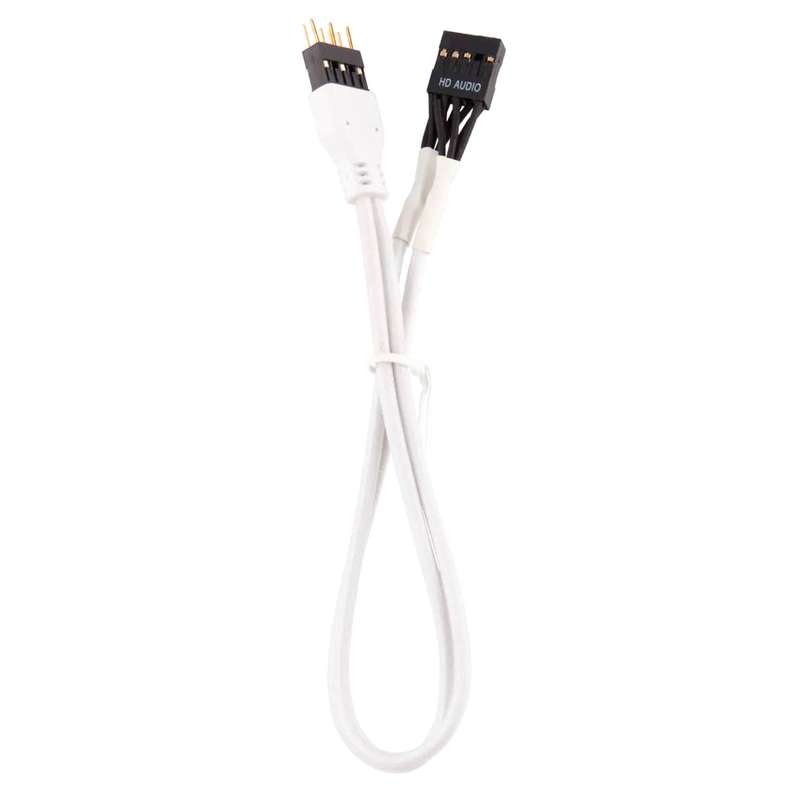 Corsair Premium Sleeved Front Panel Extension Kit 30cm White