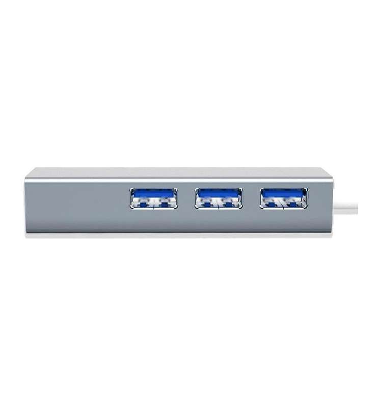 DM Type-C to 3 x USB3.0 + GIGLAN - CHB013