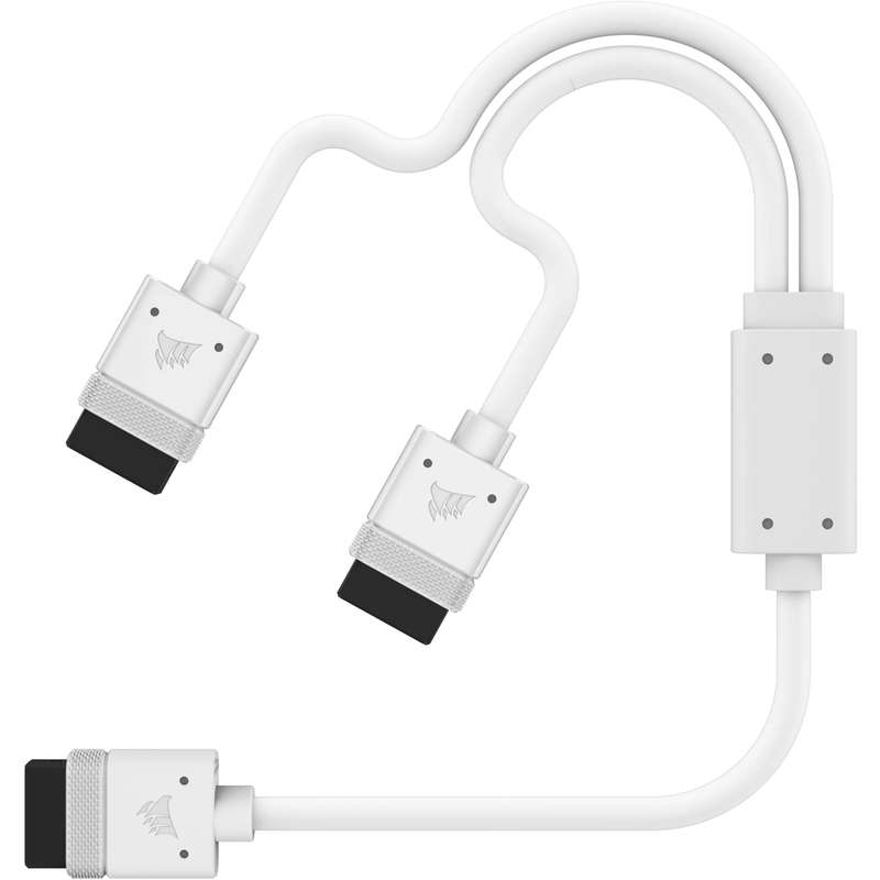 Corsair iCUE Link Y-Splitter cable - 1x 600mm - White