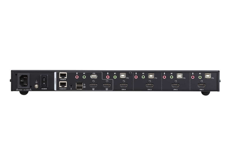 Aten 4-Port USB HDMI Multi-View KVMP Switch