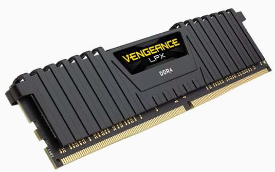 Corsair Vengeance LPX Black 8GB DDR4 3000MHz C16 1.2V Desktop Memory Module