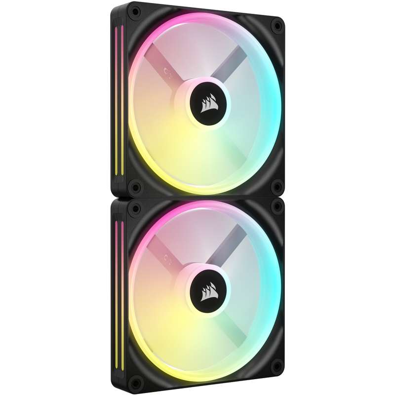 Corsair iCUE Link QX140 RGB 140mm PWM fans starter kit - Black
