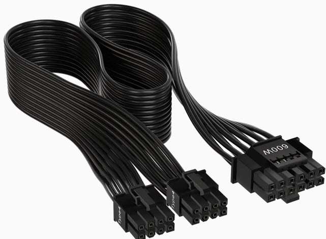 Corsair CP-8920284 600W PCIe 5 Gen5 12VHPWR PSU Power Cable