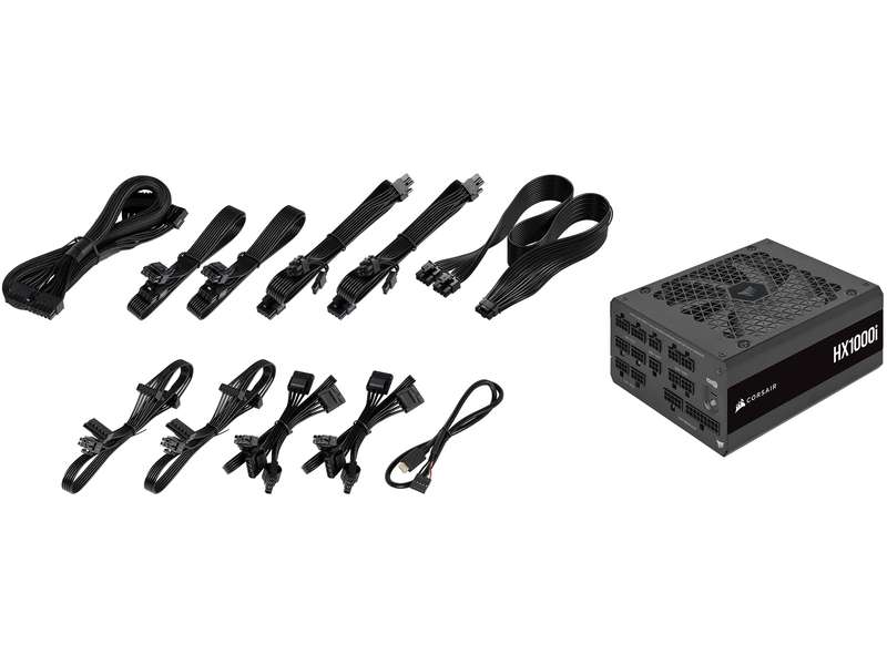 Corsair HX1000i Fully Modular Ultra-Low Noise Platinum ATX 1000 Watt Power Supply
