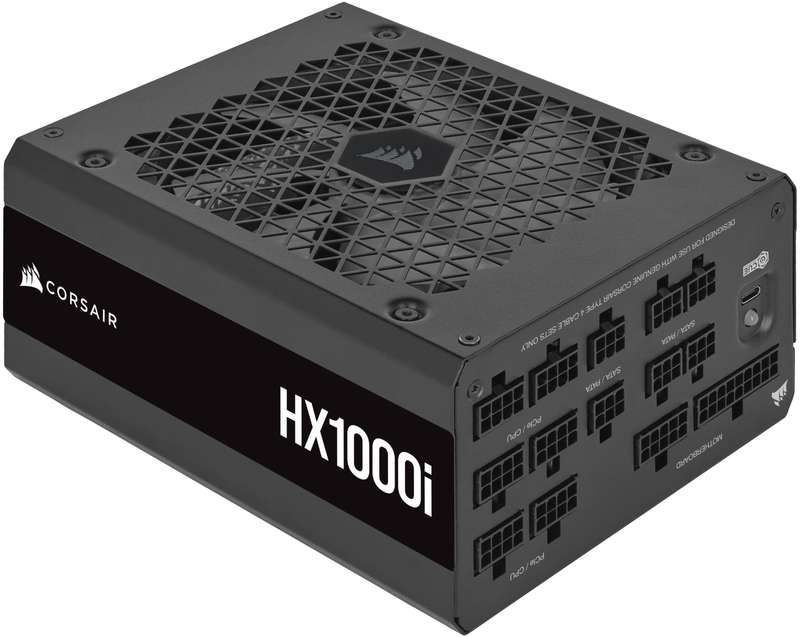 Corsair HX1000i Fully Modular Ultra-Low Noise Platinum ATX 1000 Watt Power Supply