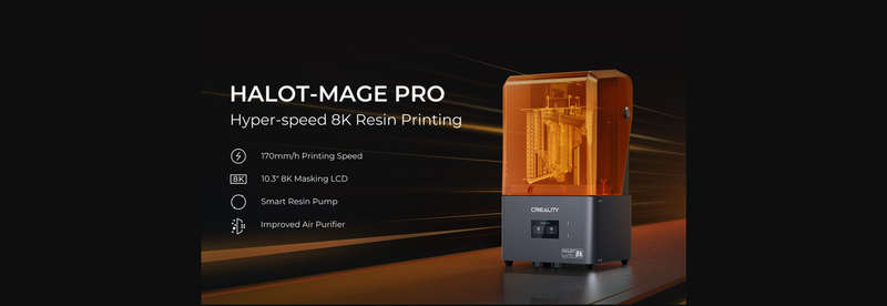 Creality Halot Mage PRO 8K Resin Printer