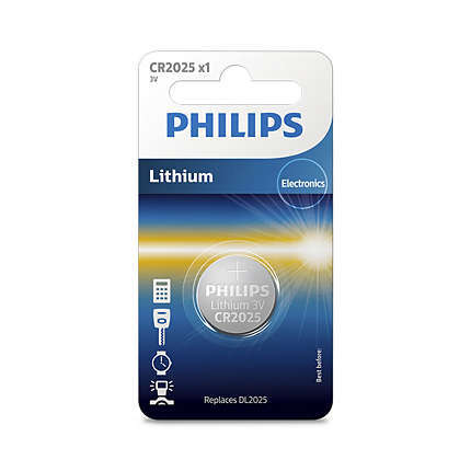 Philips Minicells Battery CR2025 Lithium