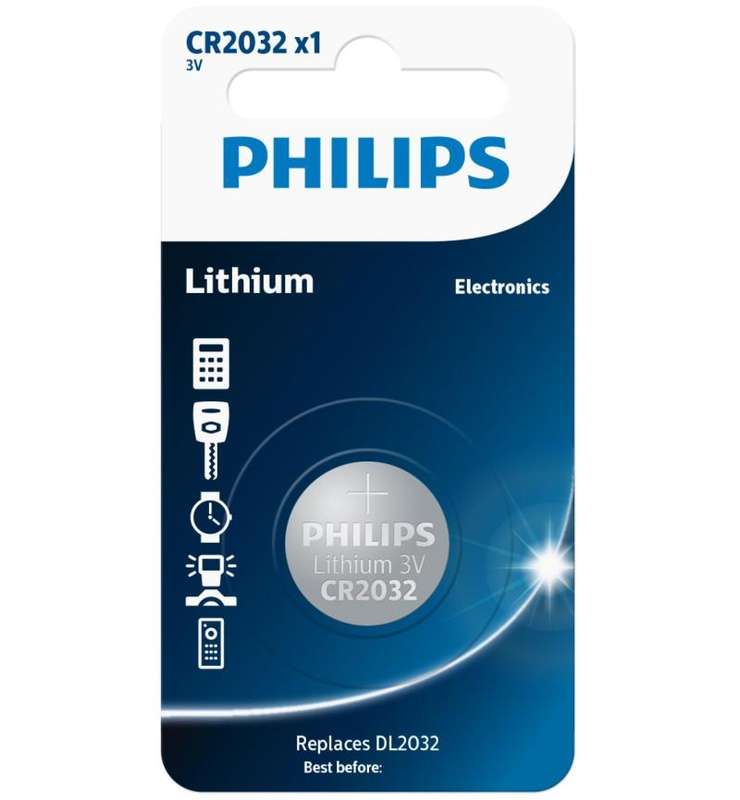 Philips CR2032 1 Pack