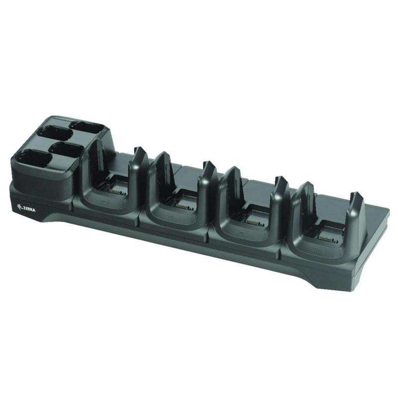 Zebra MC33 5-slot charge ShareCradle with 4-slot battery charger