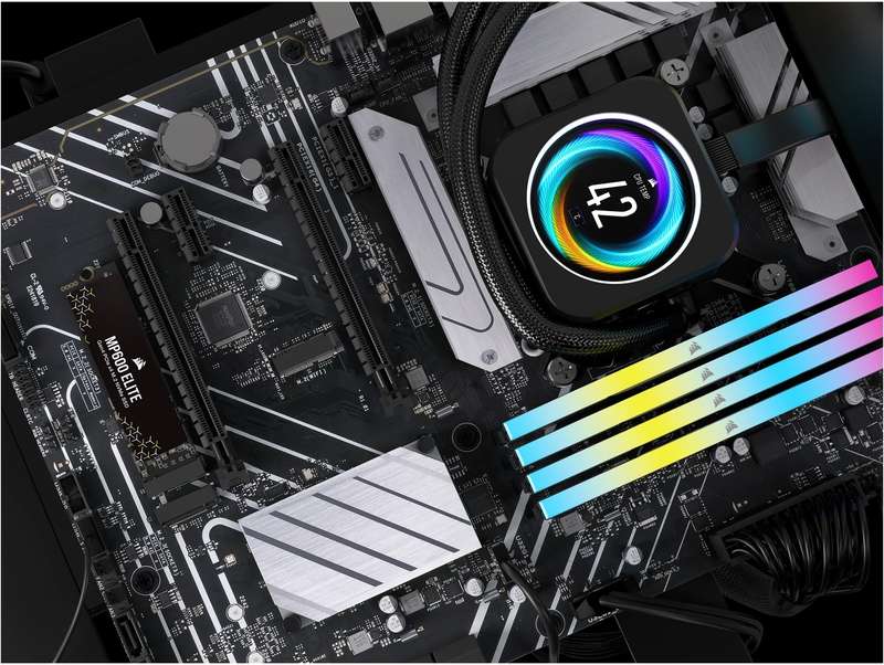 Corsair MP600 ELITE 2TB M.2 PCIe Express 4.0 NVMe Internal SSD CSSD-F2000GBMP600ENH