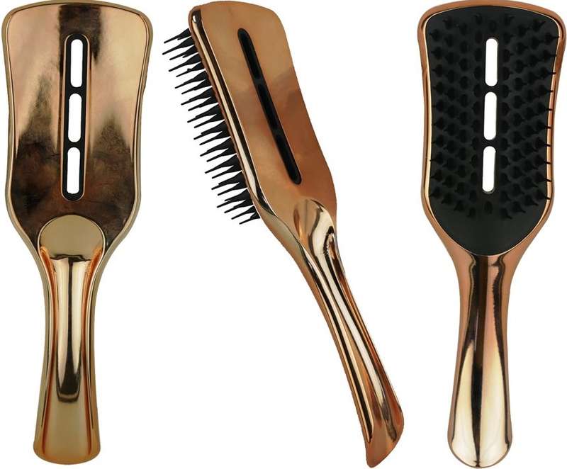 Prescott Wet Detangling Hairbrush Rose Gold Colour