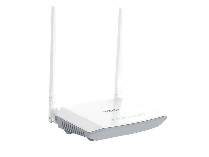 Tenda 2.4GHz 2x5dBi 4 Ethernet  WiFi ADSL2+ Modem Router | D301