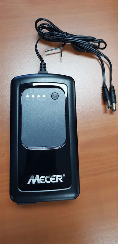 DC UPS 10400mAh Lithium Battery/ Support 2 Devices up time 4 hours