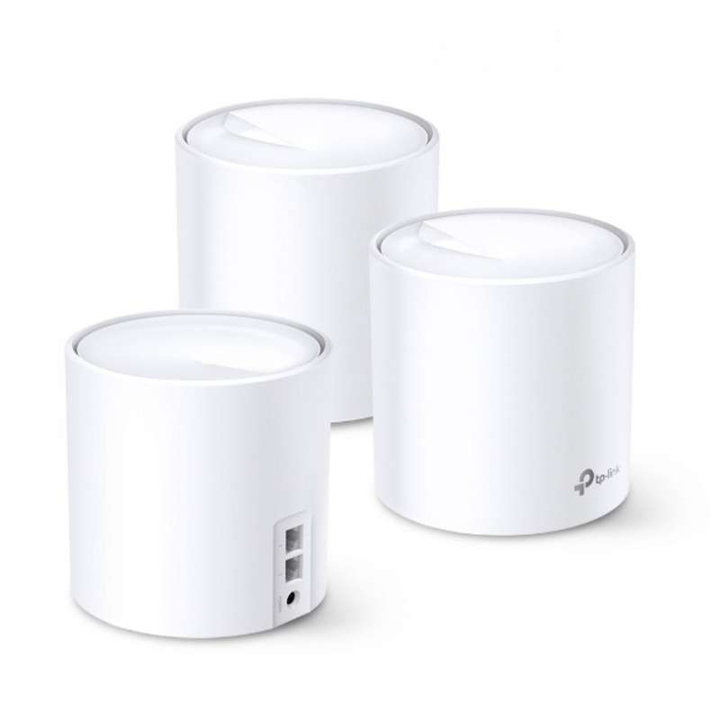 TP-Link Deco X20(3-Pack) AX1800 Whole-Home Mesh Wi-Fi 6 System