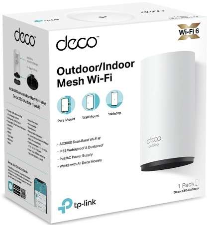 TP-LINK AX3000 Outdoor/Indoor Mesh Wi-Fi