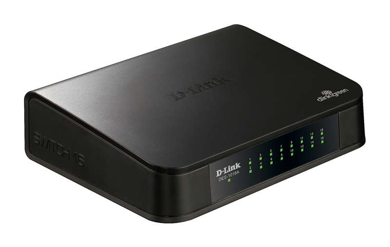 D-Link DES-1016A 16-Port 100M Unmanaged Switch