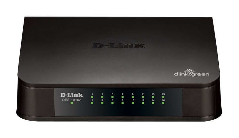 D-Link DES-1016A 16-Port 100M Unmanaged Switch