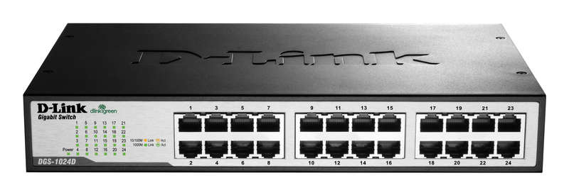 D-Link DGS-1024D 24-Port Gbe Unmanaged Switch