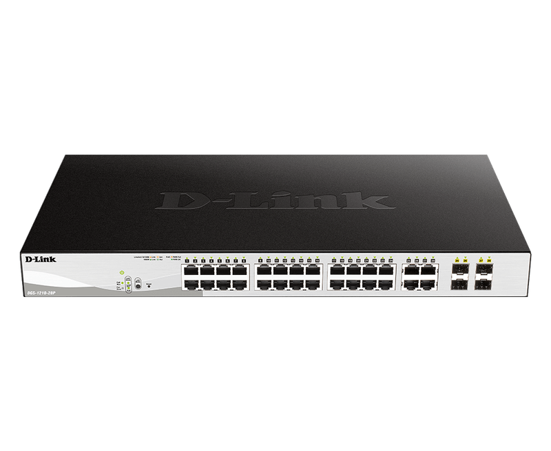 D-LINK 24 POE 10/100/1000 PORTS+4 GIGABIT SFP PORTS