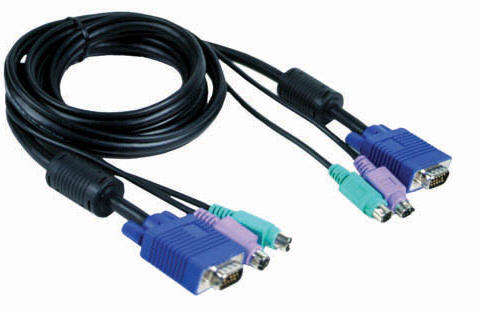 D-Link 1.6M USB Cable Kit for USB KVM Switch