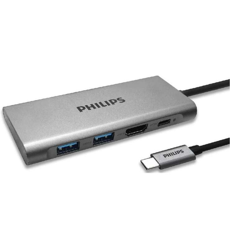 USB-C 4 Port hub 2 X USB 3.0 HDMI 4K Type-C