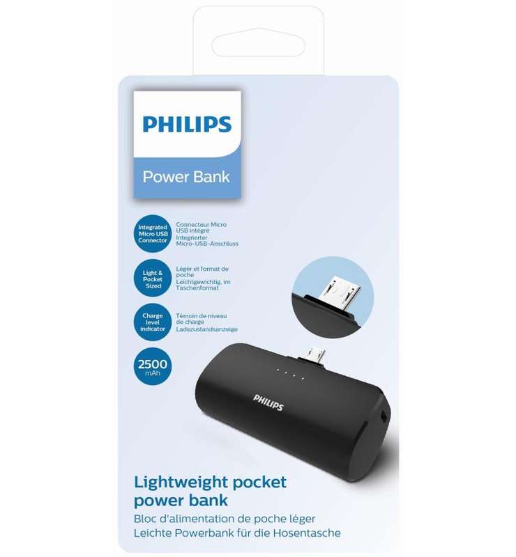 2500mah Micro USB Powerbank