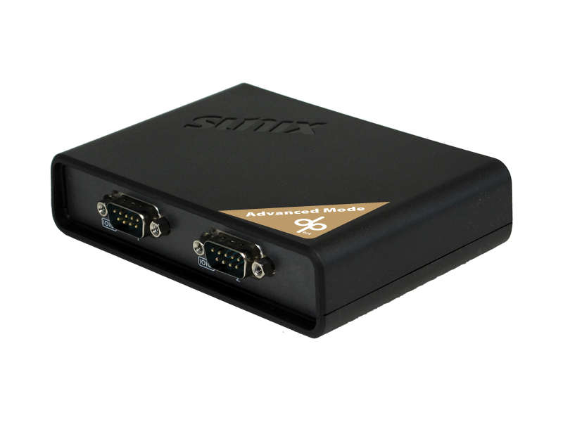 Sunix DevicePort Advanced Mode Ethernet enabled 2-port RS-232 Port Replicator