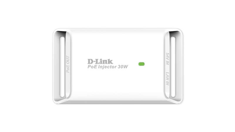 D-Link 1-Port Gigabit PoE+ Injector