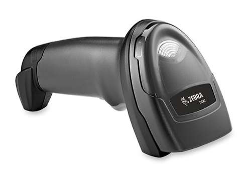 Zebra 2D Corded Imager GunType scanner USB Black with stand