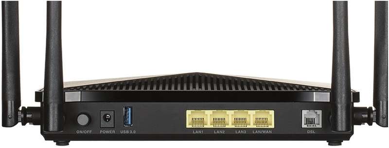 D-Link Dual Band Wireless AC1200 VDSL2 ADSL2+ Modem Router