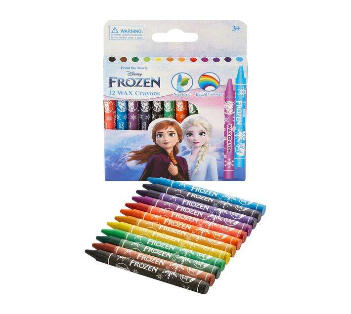 Frozen 12 Wax Crayons Multi