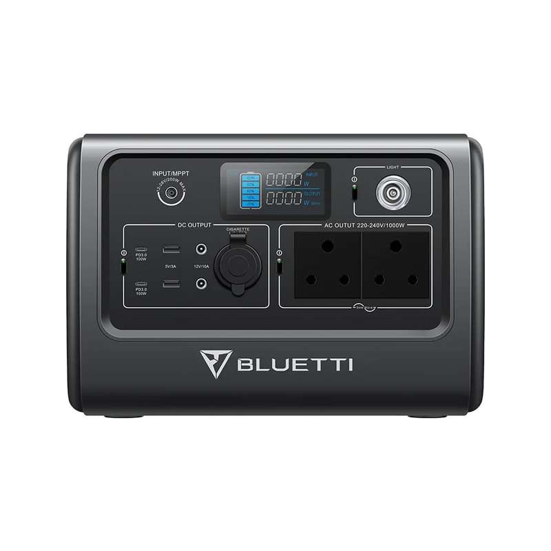 Bluetti EB70 Solar Power Station 1000W 716WH