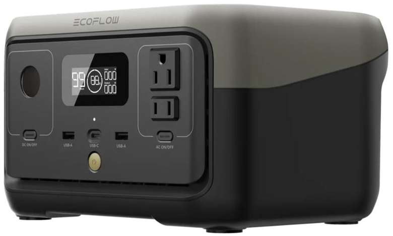 ECOFLOW RIVER 2 Portable Power Station - 256Wh LFP Battery