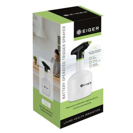 Eiger Hygiene  1.5L Battery Operated Trigger Sprayer
