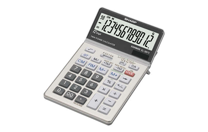 Sharp EL387V Multi Function Calculator