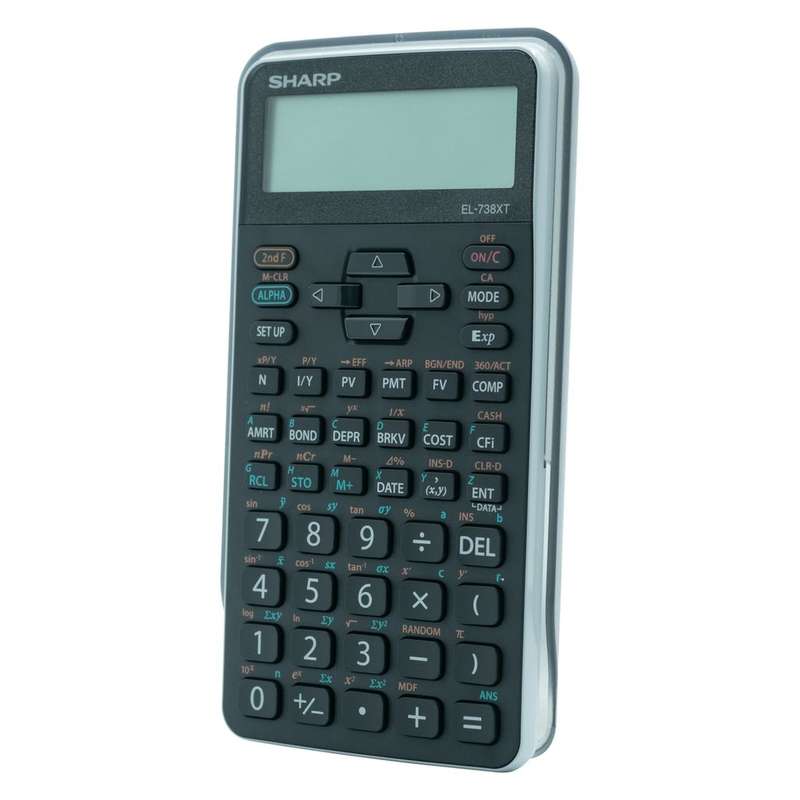 Sharp EL-738 XTB Advanced Financial Calculator