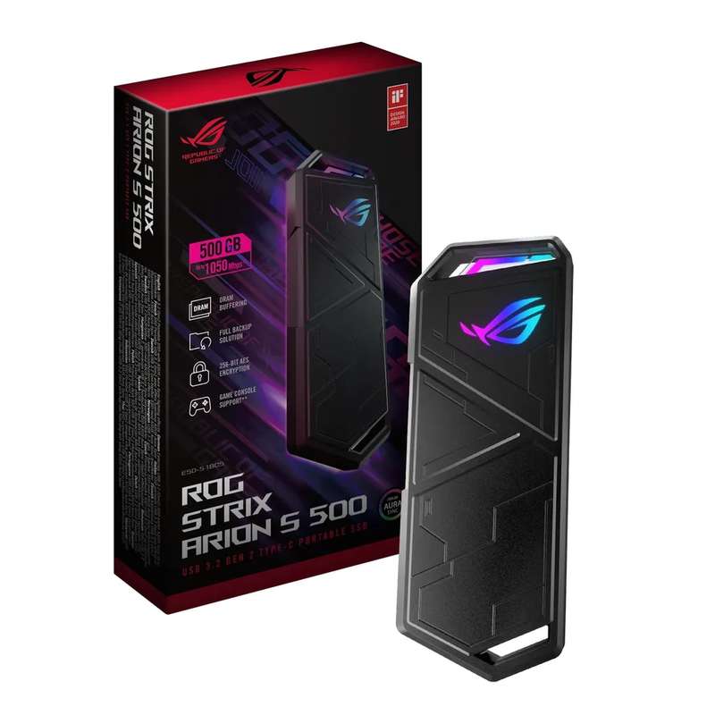 Asus ROG Strix Arion M.2 NVMe SSD Enclosure USB3.2 GEN2 Type-C