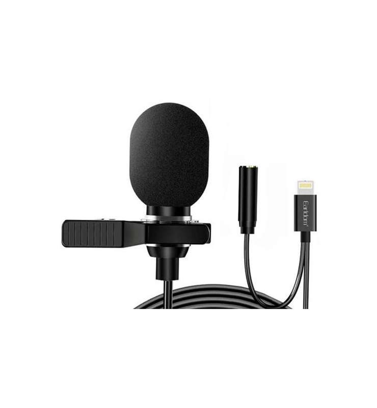 Lightning + Female 3.5mm Mini Microphone