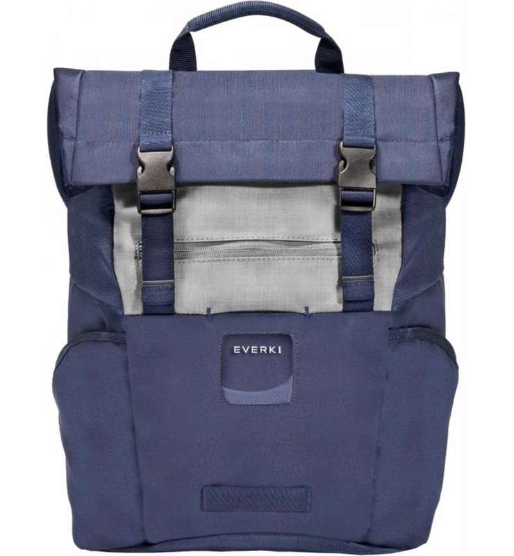 Everki Contempro roll top Laptop Backpack up to 15.6 inch (EKP161/EKP161N) - EVERKI EKP161 NAVY
