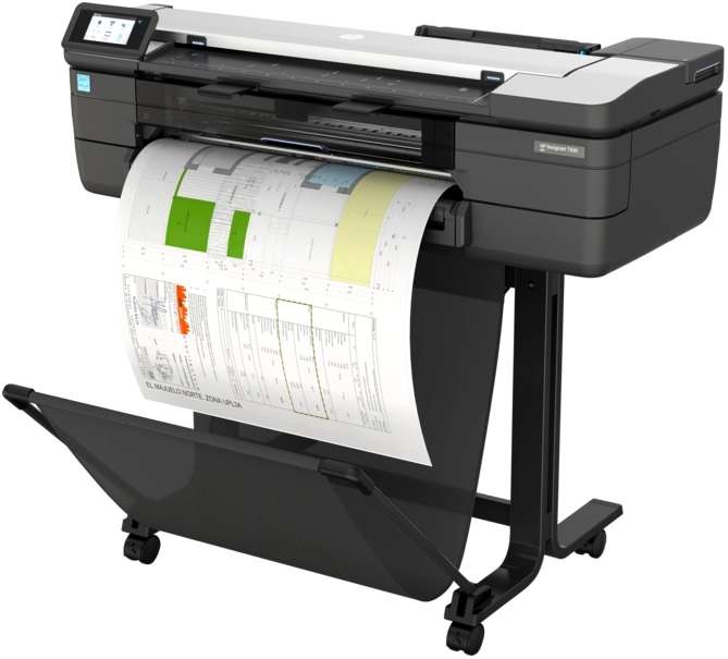 HP DesignJet T830 24-inch Multifunction Thermal Inkjet Printer Print Copy