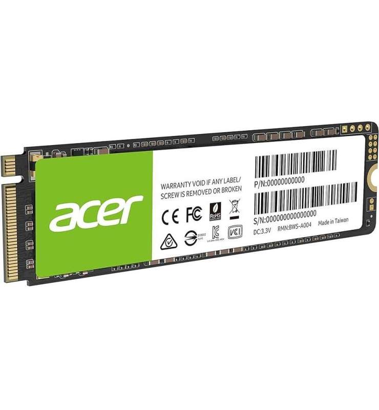 Acer M.2 512GB NVME PCIE GEN3 X 4 SSD