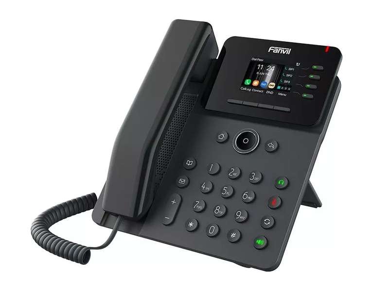 Fanvil 4SIP Colour Screen PoE WiFi 6 VoIP Phone | V61W